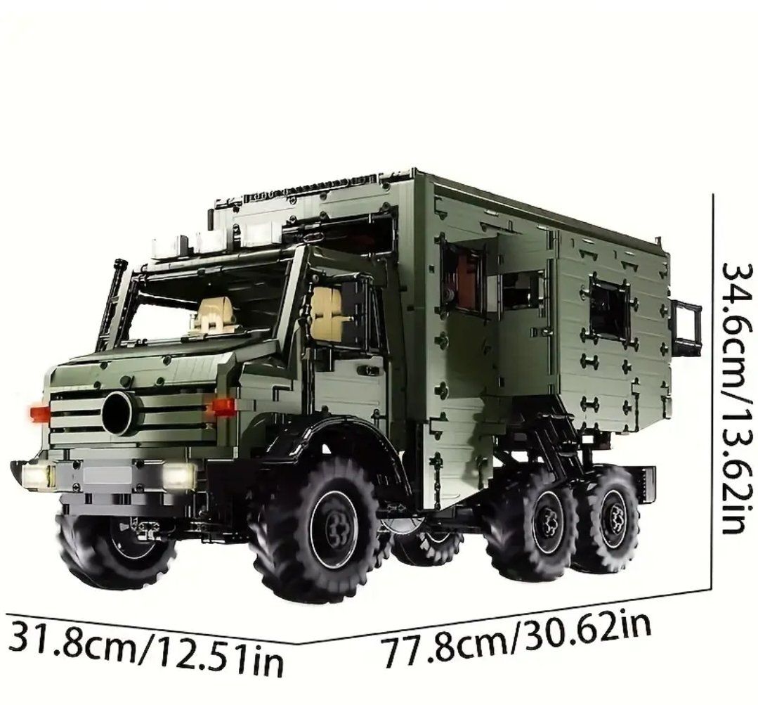 Unimog Baukästen: Technicial - J907 Unimog mit fast 7000 Teilen - ungeöffnet. – Neu und originalverpackt aus Kaltbrunn von simon0731 8