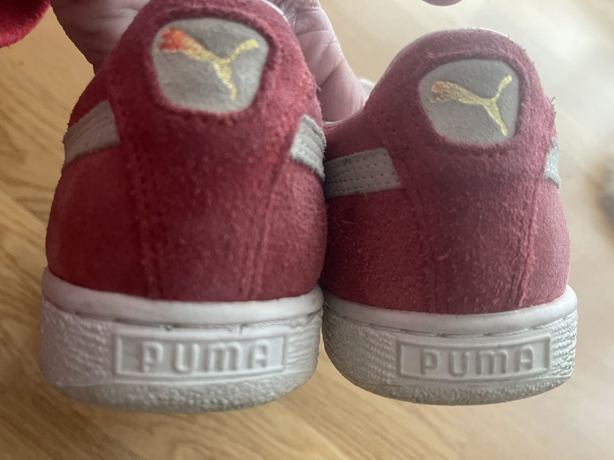 Puma Scarpe da uomo: Puma Suede Sneaker Gr. 37 dunkle Rosa Wildleder – Usato da Rüschlikon venduto da leo_mwz2 4