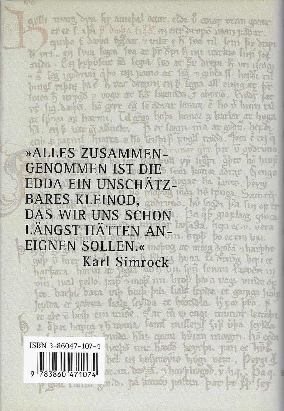 Libri: Die Edda - Götterlieder, Heldensagen – Nuovo (secondo la descrizione) da Flims - Dorf venduto da Stagediver 1