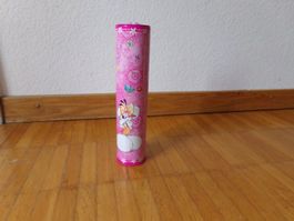 Diddl Spardose rosa rund Hoch Diddlina mit Hund