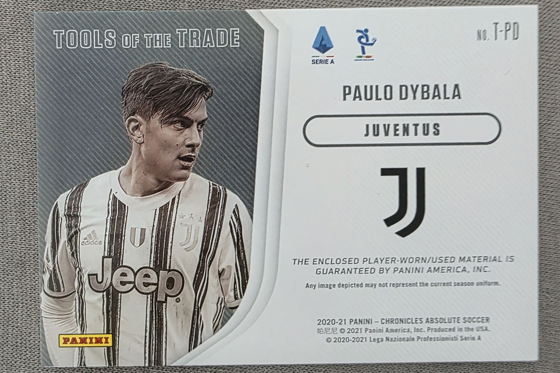 Panini Sammelbilder & Trading cards: Juventus Dybala Relic Card – Neu (gemäss Beschreibung) aus Dietikon von Saka0 1