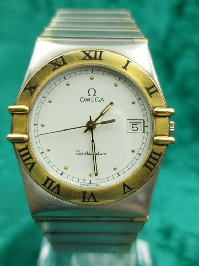Omega Uhren: Omega Constellation Quarz Gold/Steel – Gebraucht aus Bassersdorf von antik_leo