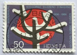 Nr.728 mit Vollstempel Bern