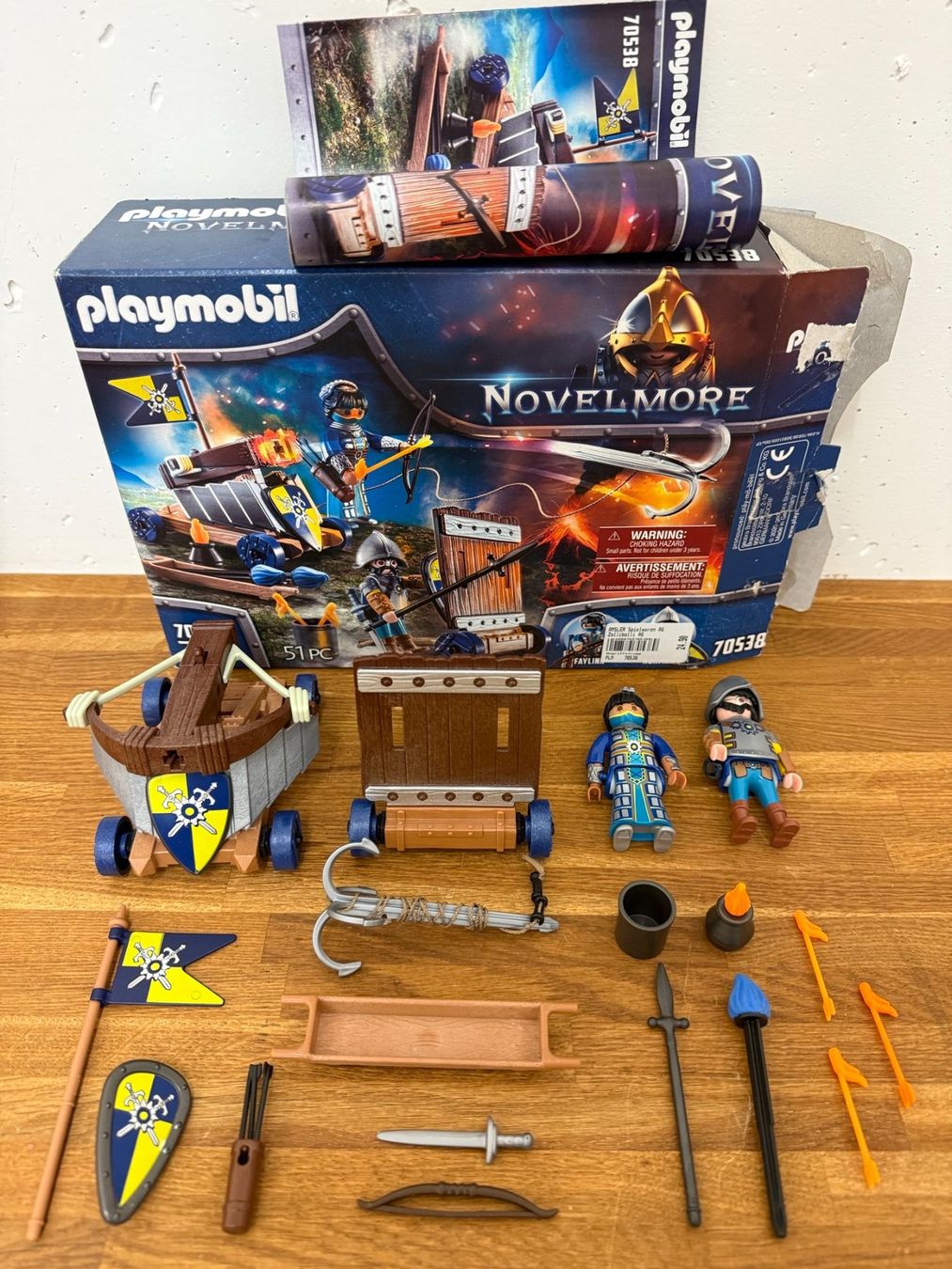 Playmobil Giocattoli: Playmobil 70538 - Novelmore Angriffstrupp – Usato da Bonstetten venduto da Bobber_79