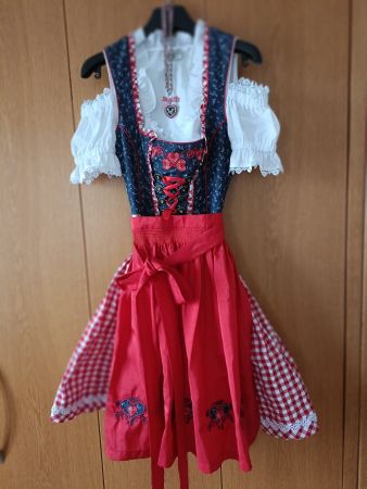 Dirndl Rotkariert