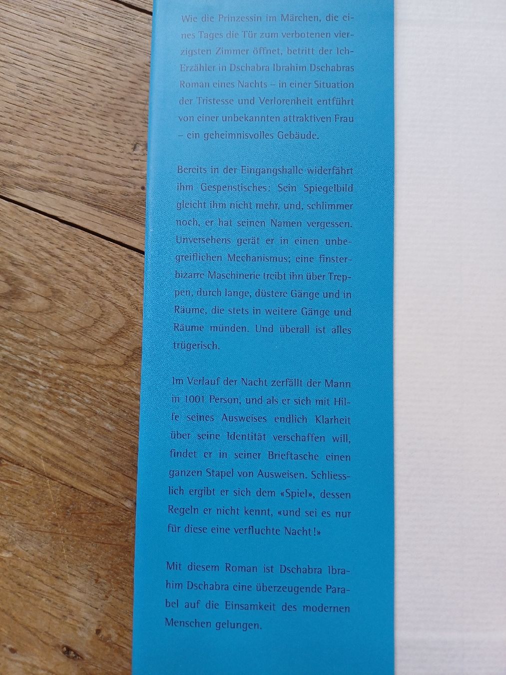 Bücher: Das vierzigste Zimmer  Dschabra Ibrahim Dschabra gebunden – Neu (gemäss Beschreibung) aus Bern von rikivip 2