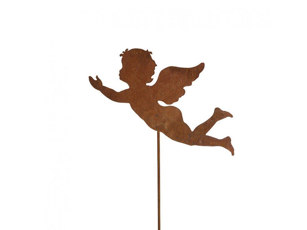 Tutte le decorazioni: Engel fliegend aus Eisen Rost 113cm x 32cm – Nuovo e nell'imballaggio originale da Matzendorf venduto da Gartendeko-Shop 1