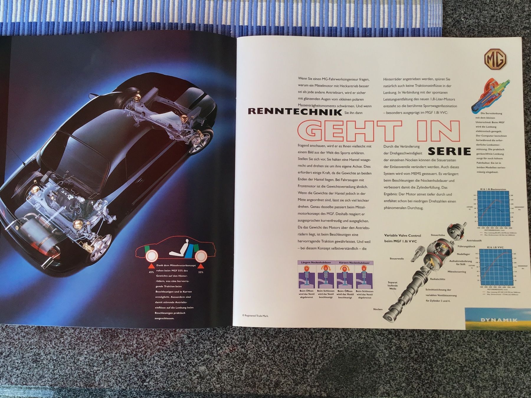 MG Documenti: MGF Verkaufsprospekt 30 Seiten Format ca. 26x26 cm – Usato da Scherzingen venduto da Starseller62 3
