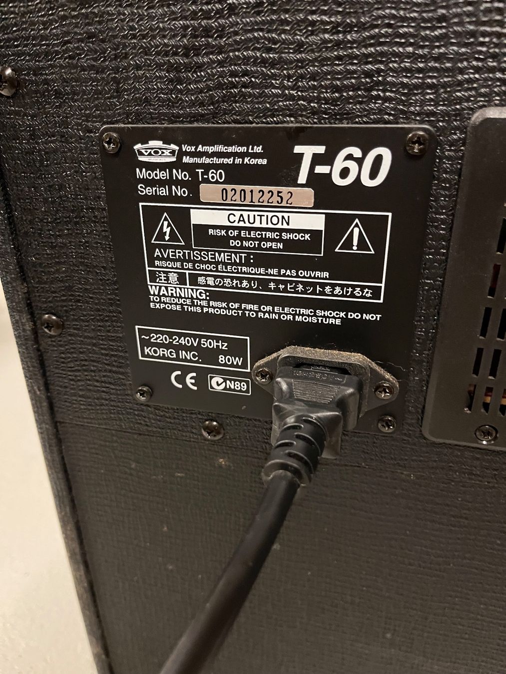Vox Amplificateurs: Vox T-60 Bassamp – D'occasion à Turgi par stefanroos 5