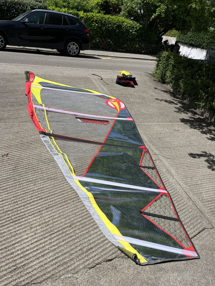 Surfen: Arrows impact gold 5.7 freeride sail – Gebraucht aus Zollikerberg von pmi_qh7z 2