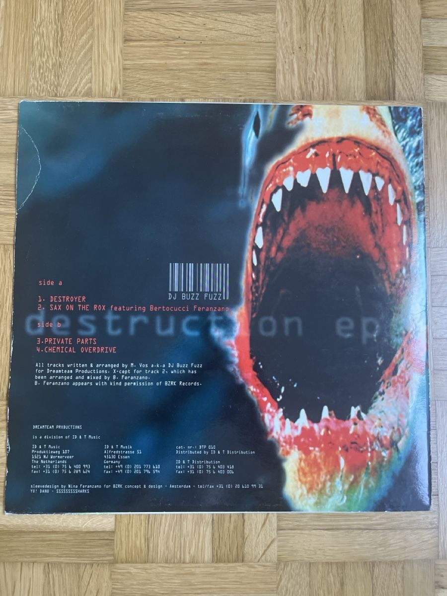Dischi in vinile: DJ Buzz Fuzz Hardcore / Gabber Vinyl – Usato da Wangen b. Olten venduto da break72 1