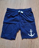 Kurze Hose marineblau mit Anker Grösse 116