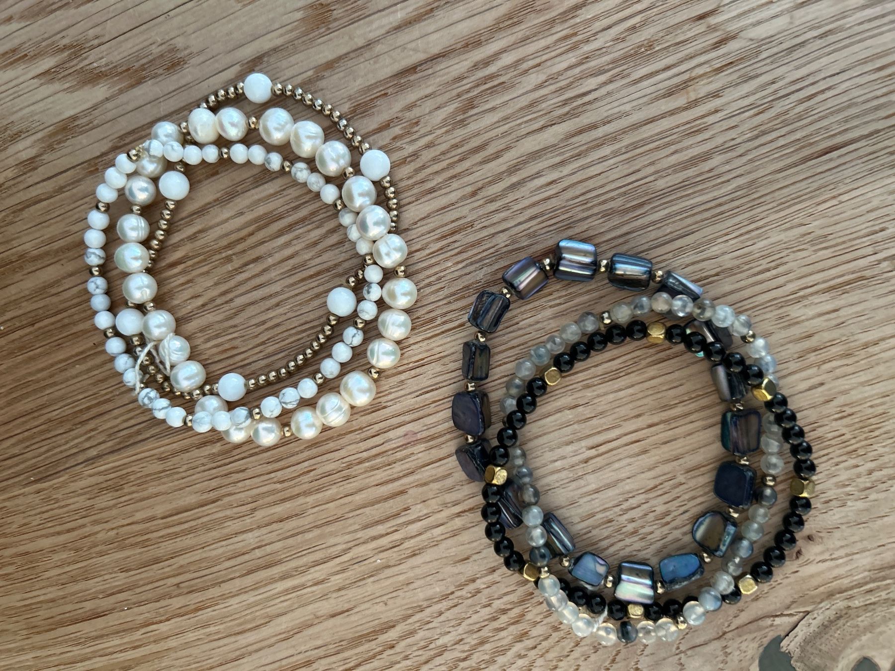 Altri gioielli: Schmuck-Set weiss und schwarz Nr. 34 – Nuovo (secondo la descrizione) da Rothenburg venduto da stacostaco 2