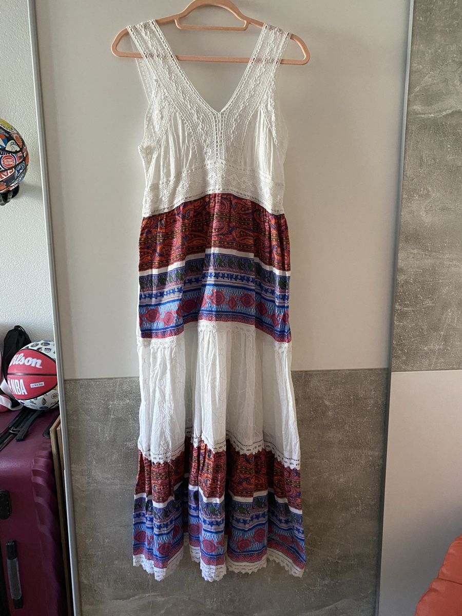 Vestiti: Sommerliches Maxikleid – Nuovo (secondo la descrizione) da Rechthalten venduto da Stephi_03