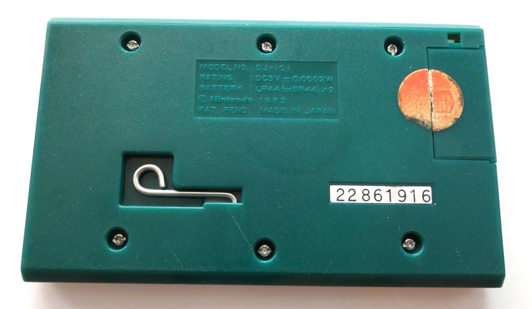 game&watch Console: Nintendo Game & Watch - DONKEY KONG Junior – Usato da La Sarraz venduto da classicworldcoins 1