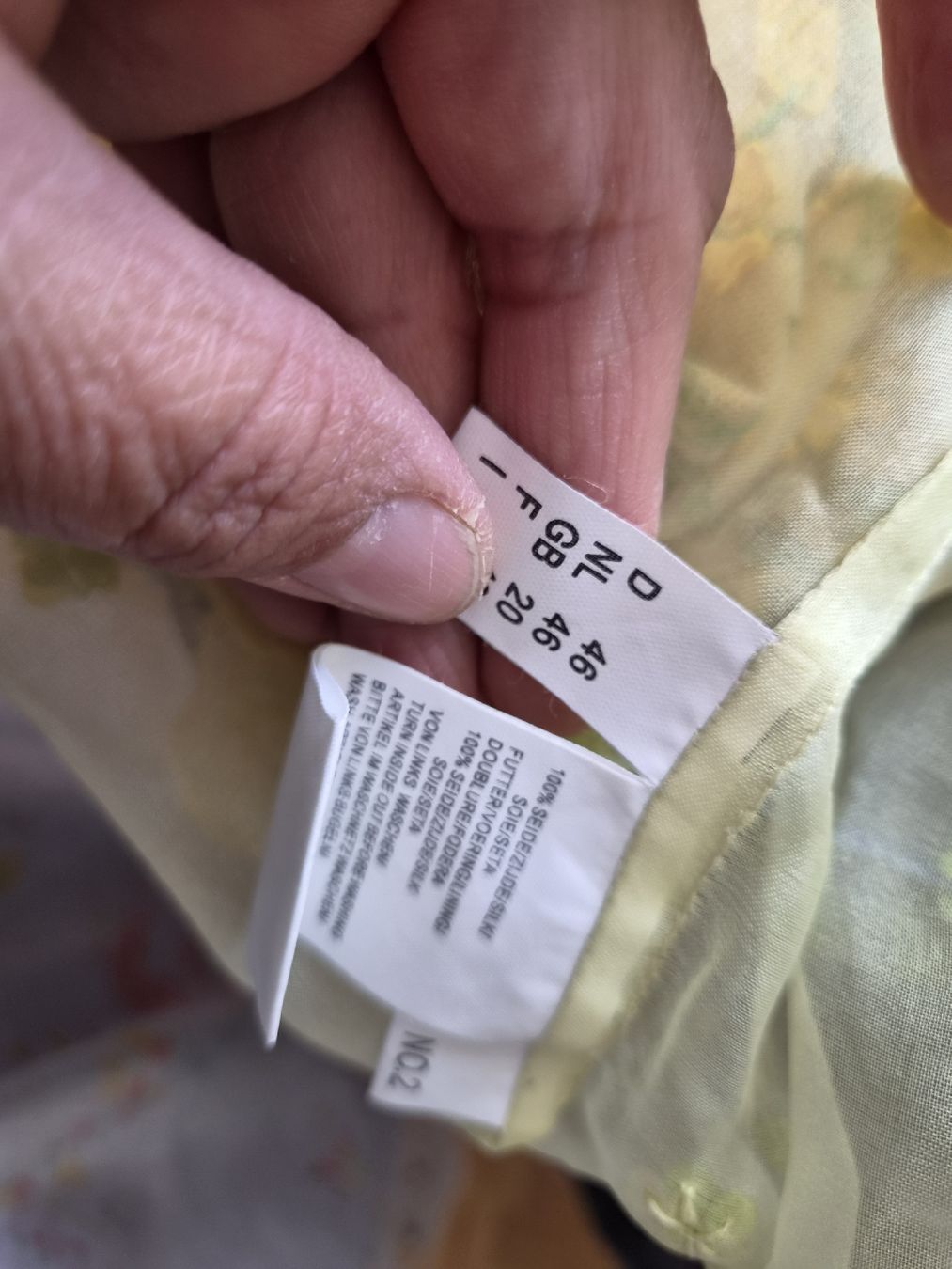 Alba Moda Chemisiers: Alba Moda Seidenbluse Gr. 46 – D'occasion à Frenkendorf par Moon111 5