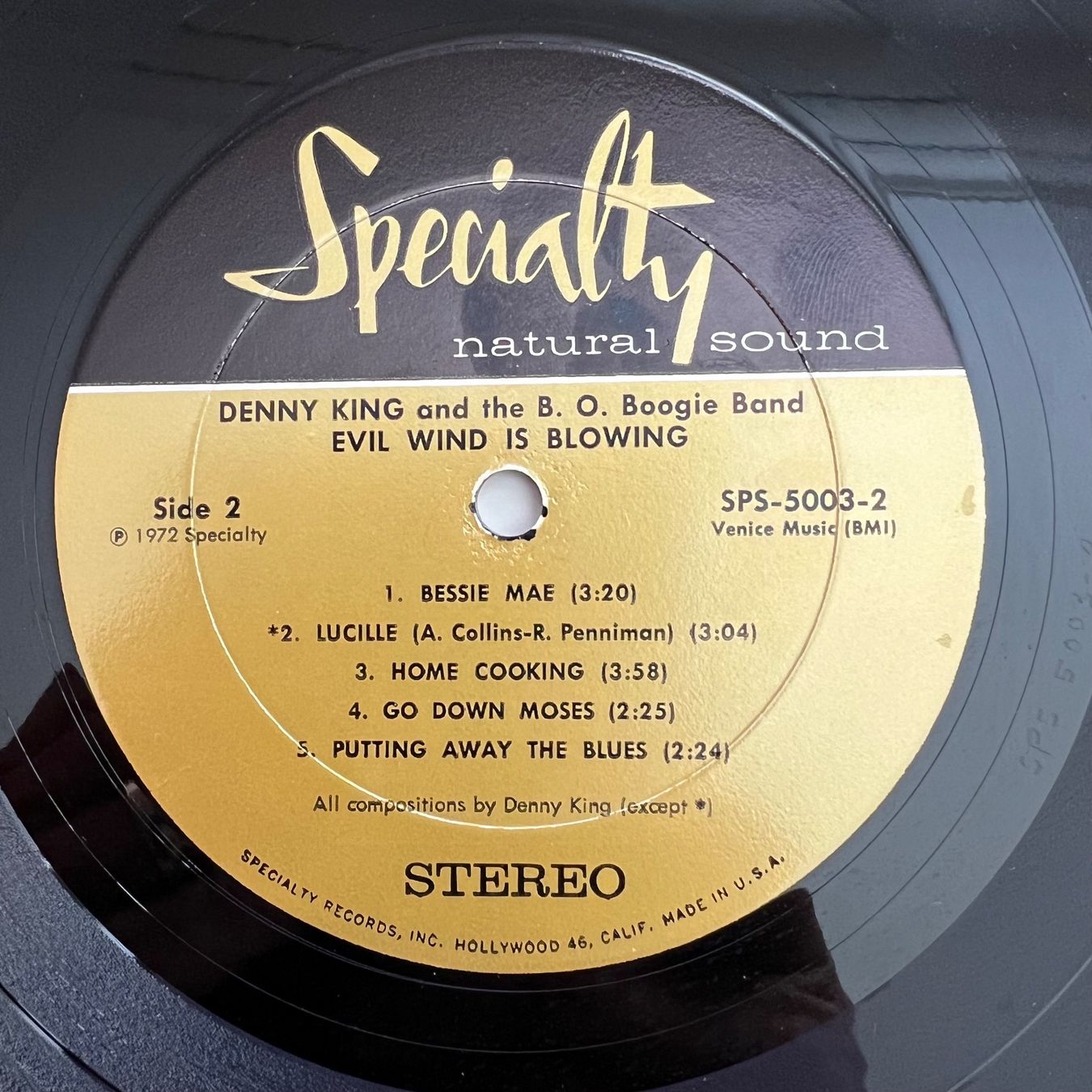 Schallplatten: Denny King - Evil Wind Is Blowing / 1. US-Press. 1972 – Gebraucht aus Gais von soundcave57 3