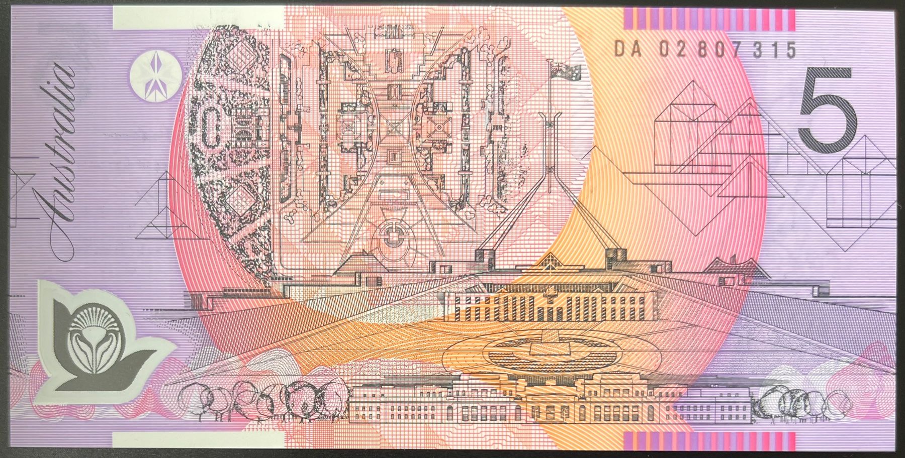 Banconote: Australia 5 Dollars 2002 - non circ./unz – Nuovo (secondo la descrizione) da Tramelan venduto da MHK79 1