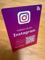 Instagram NFC-Tischaufsteller