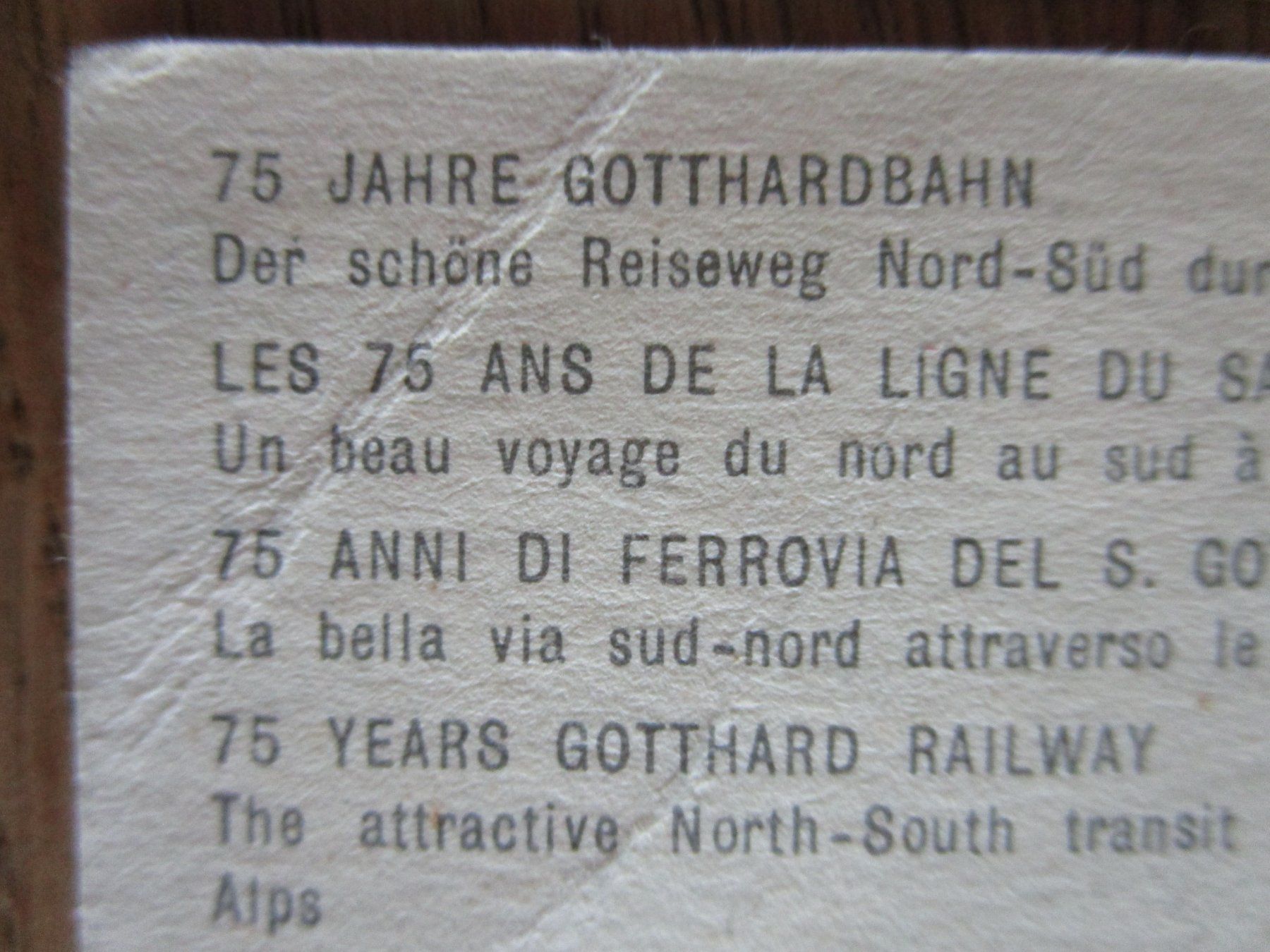 Cartoline: Lot Eisenbahnkarten (3 Stk) – Usato da Rubigen venduto da Menthe 2