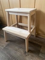 Zweitritt Holz 50x36x37cm
