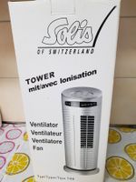 Solis Tower Ventilator mit Ionisation, neuwertig!