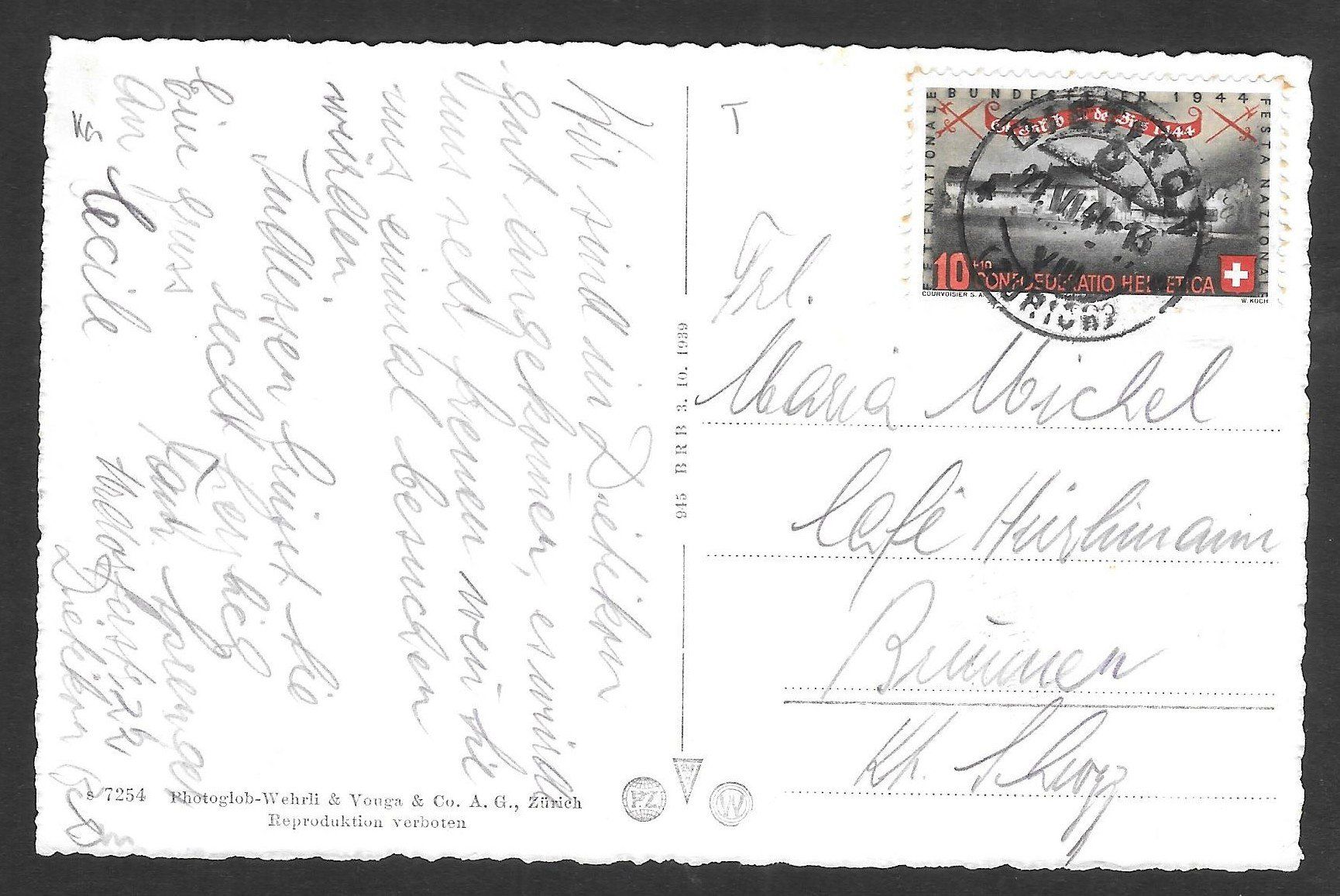 Cartoline postali: Dietikon Gesamtansicht – Usato da Olten venduto da clotaldi 1