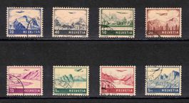 1941 Flugpost Serie F27 - F34 ʘ