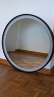 Wandspiegel Numea rund LED Touch schwarz 60 cm