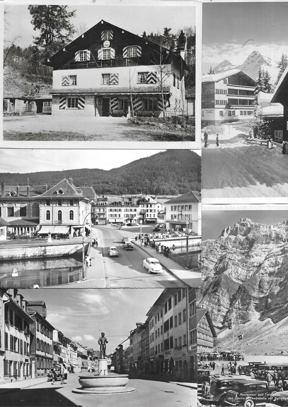 Ansichtskarten: 800 Stk. Ansichtskarten schwarz/weiss ca.1940-1970/ca.3kg – Gebraucht aus Schocherswil von prinzipal60 4