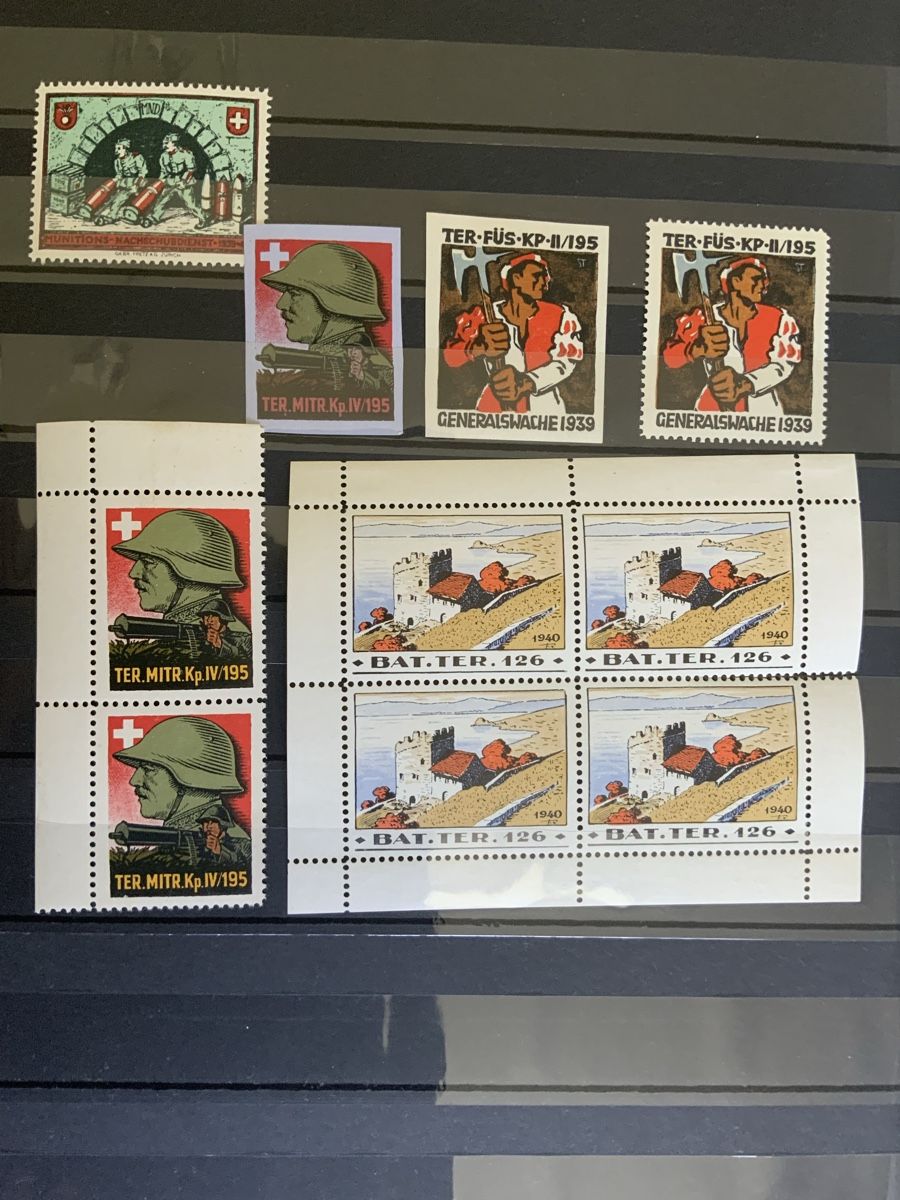 Alle Briefmarken: Soldatenmarken – Neu (gemäss Beschreibung) aus Binningen von chr_cr5n