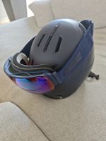 Salomon Skihelm mit Giro Skibrille, Grösse M/L, Top!