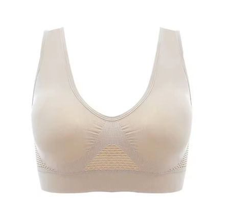 Unterwäsche, Damen-BH beige