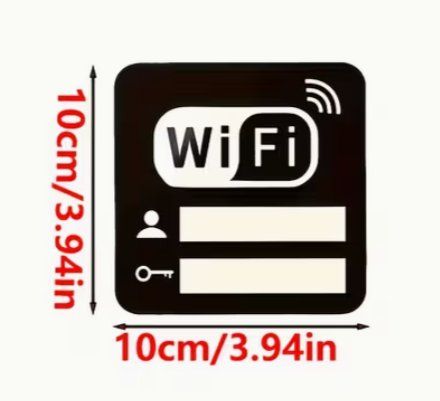 Sticker: 2x Wifi Passwort Sticker Aufkleber – Nuovo e nell'imballaggio originale da Dintikon venduto da Vexi 1