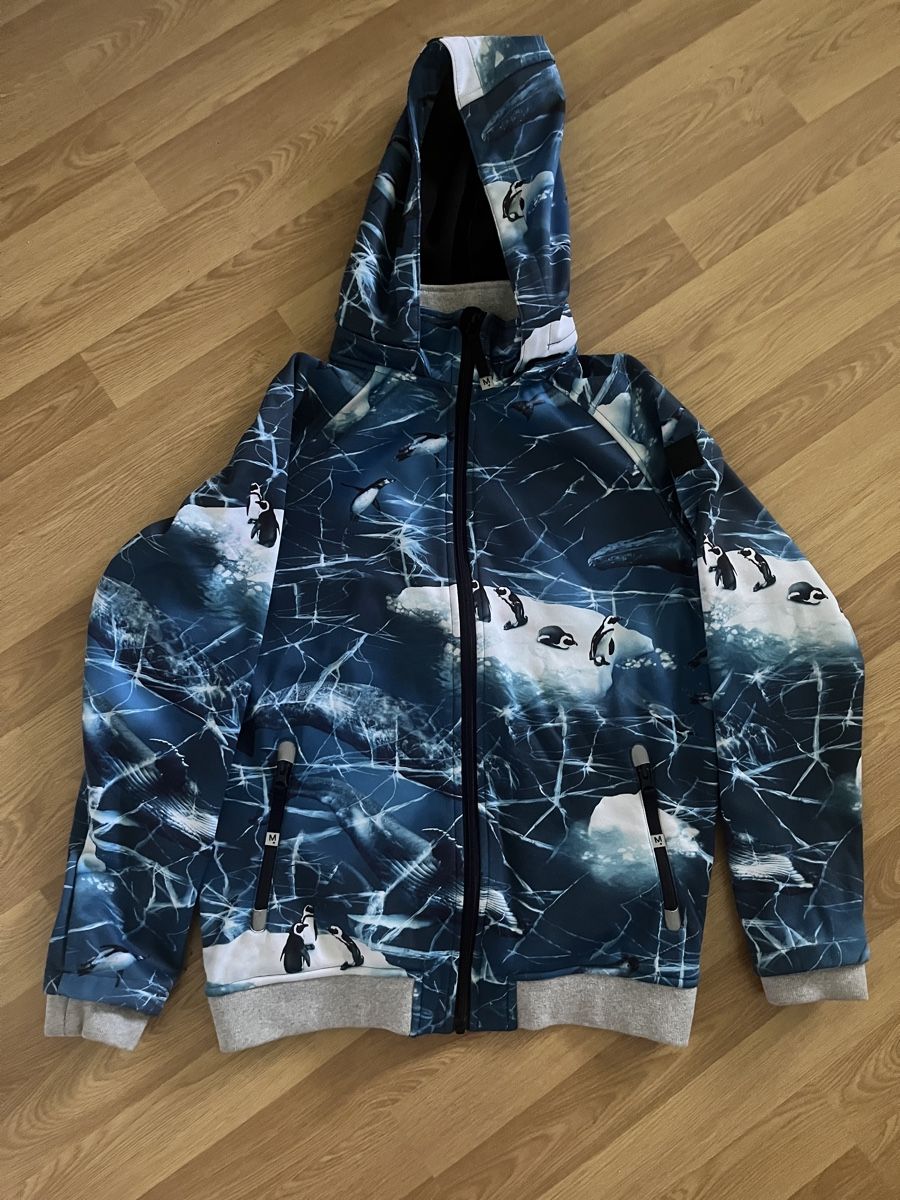 Molo Jacken & Mäntel: Molo Softshell Jacke Gr. 164 Pinguin Wal – Gebraucht aus Zug von Butternut1 2