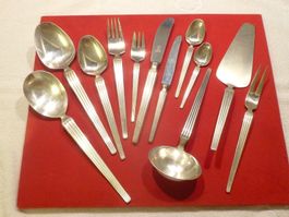 Besteckgarnitur, Ebel 120/45 versilbert, Vintage, gebraucht