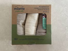 Spucktücher / Nuschelies 80x80 3er Pack NEU!