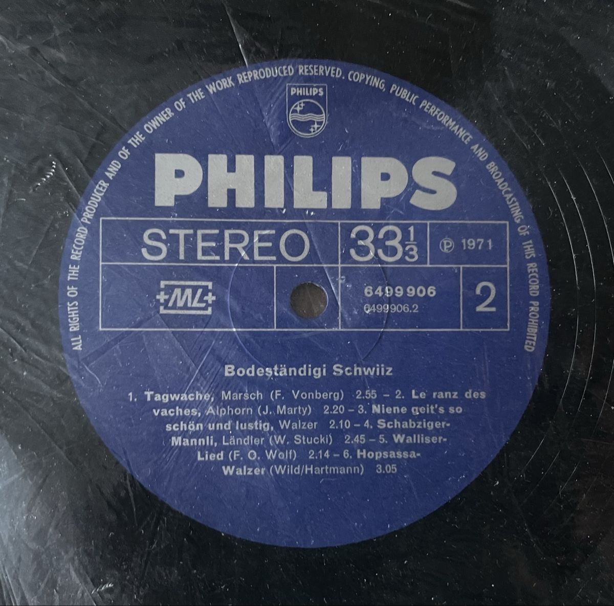 Dischi in vinile: Volksmusik Schweiz – Usato da Waldstatt venduto da Cremschnitte 2