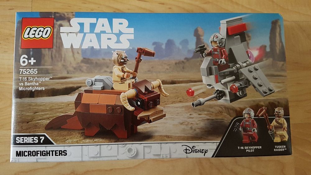 LEGO Star Wars 75265 T-16 Skyhopper vs Bantha Microfighters (Neu