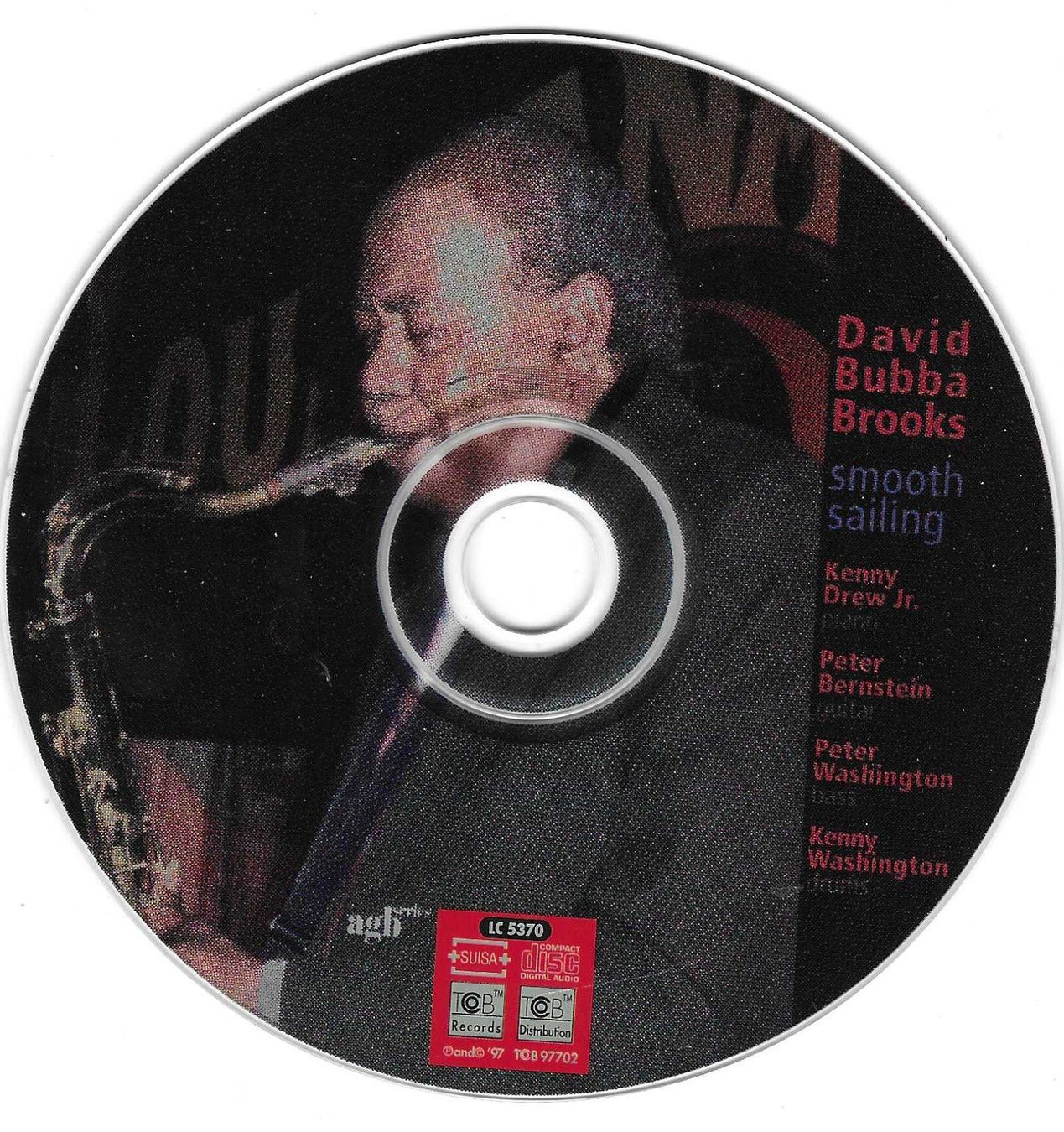 CD: DAVID BUBBA BROOKS  -  SMOOTH SAILING – Usato da Bex venduto da Giorgiob 2