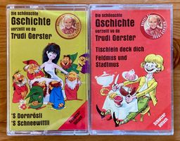 Raritäten: 2x Trudi Gerster Märli/Märchen (Dialekt)