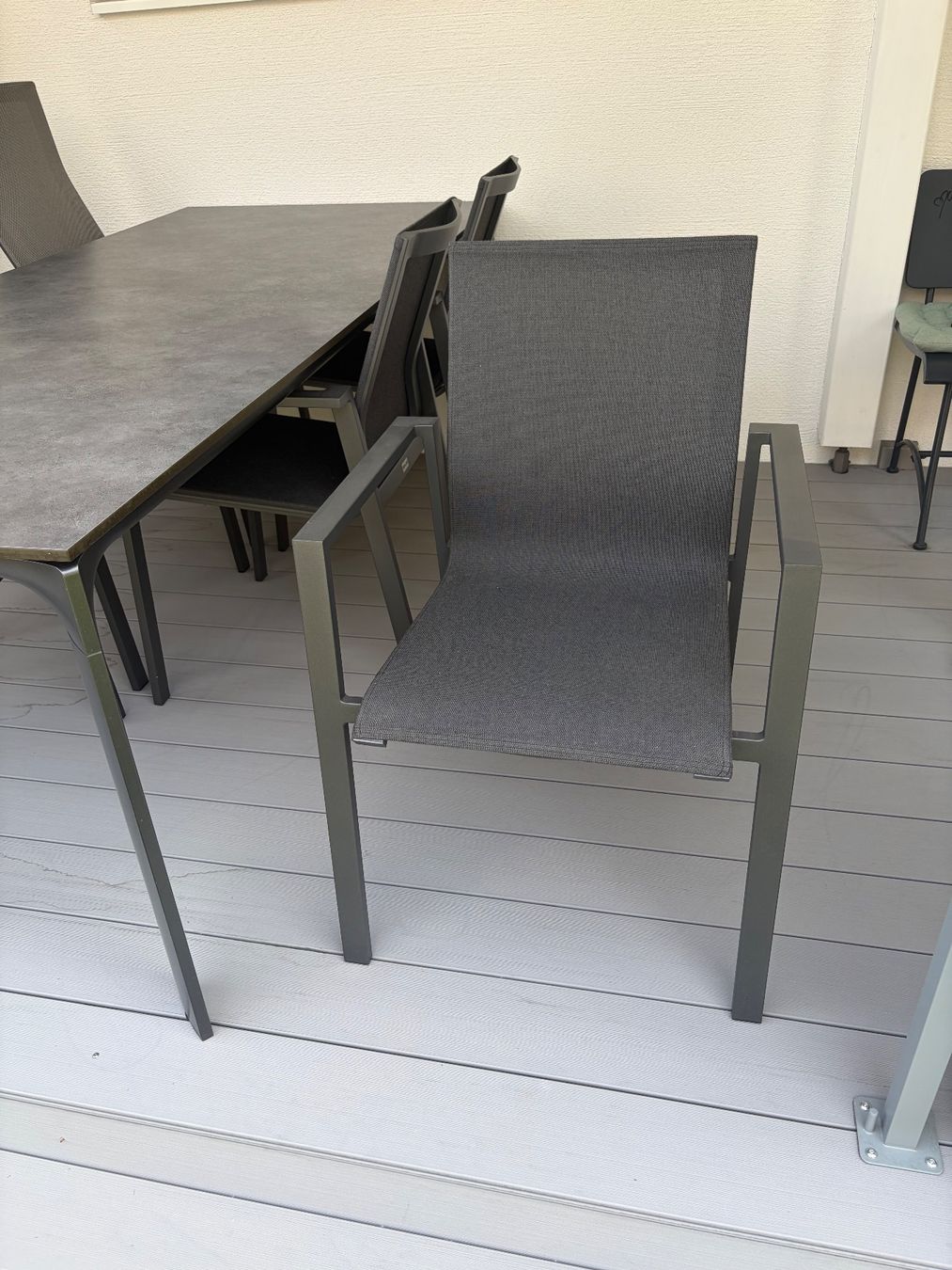 Set de table et chaises: Gartentisch Set – D'occasion à Seon par xanae 2