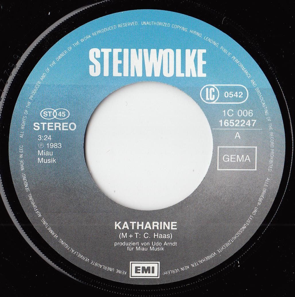 Schallplatten: Steinwolke Vinyl Single von 1983 – Gebraucht aus Volketswil von Abcrecords 2