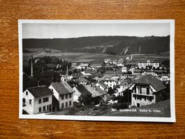 Alte Ansichtskarte von Reconvilier, gelaufen 1949