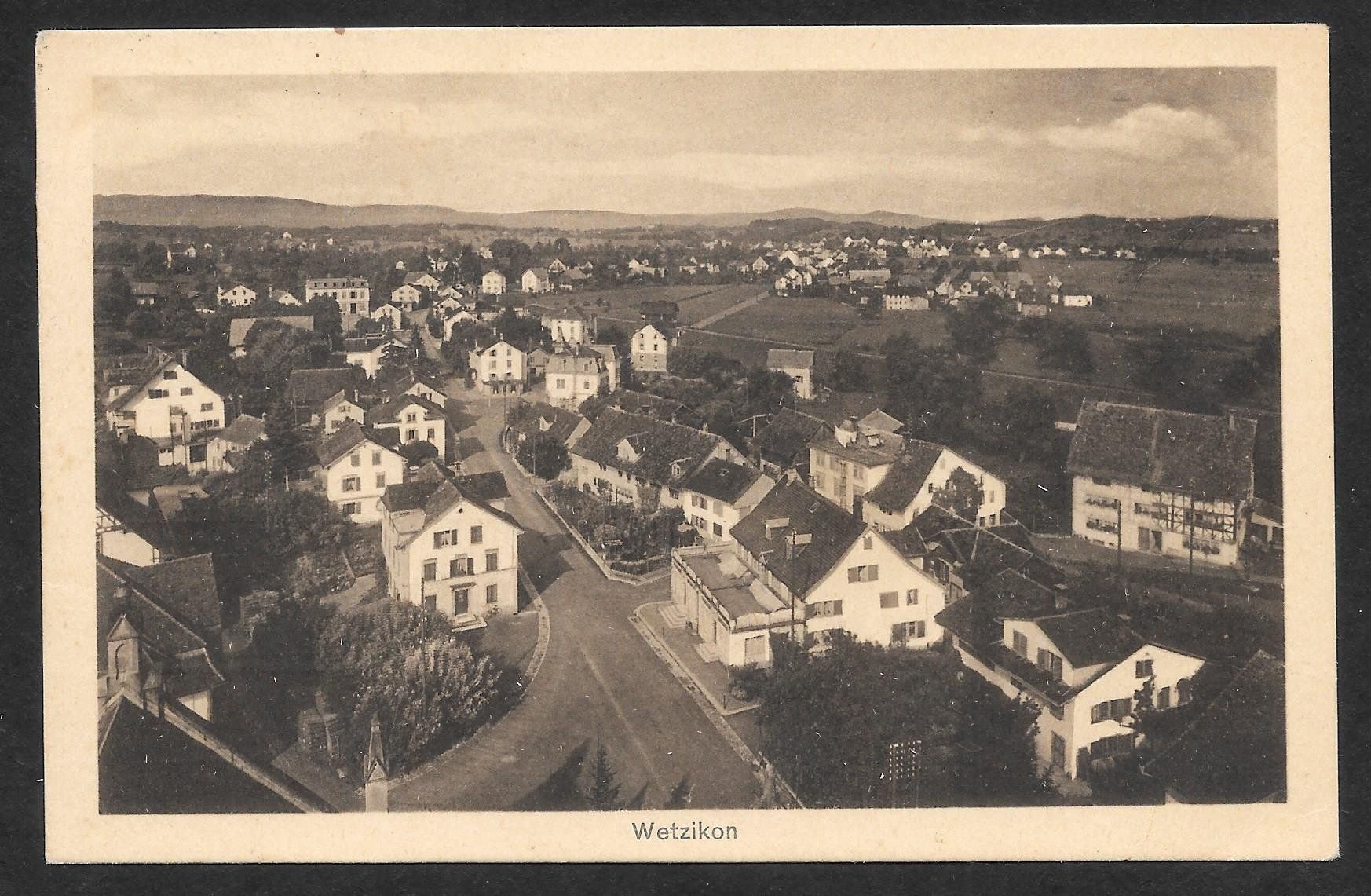 Cartes postales: Wetzikon Teilansicht – D'occasion à Olten par clotaldi
