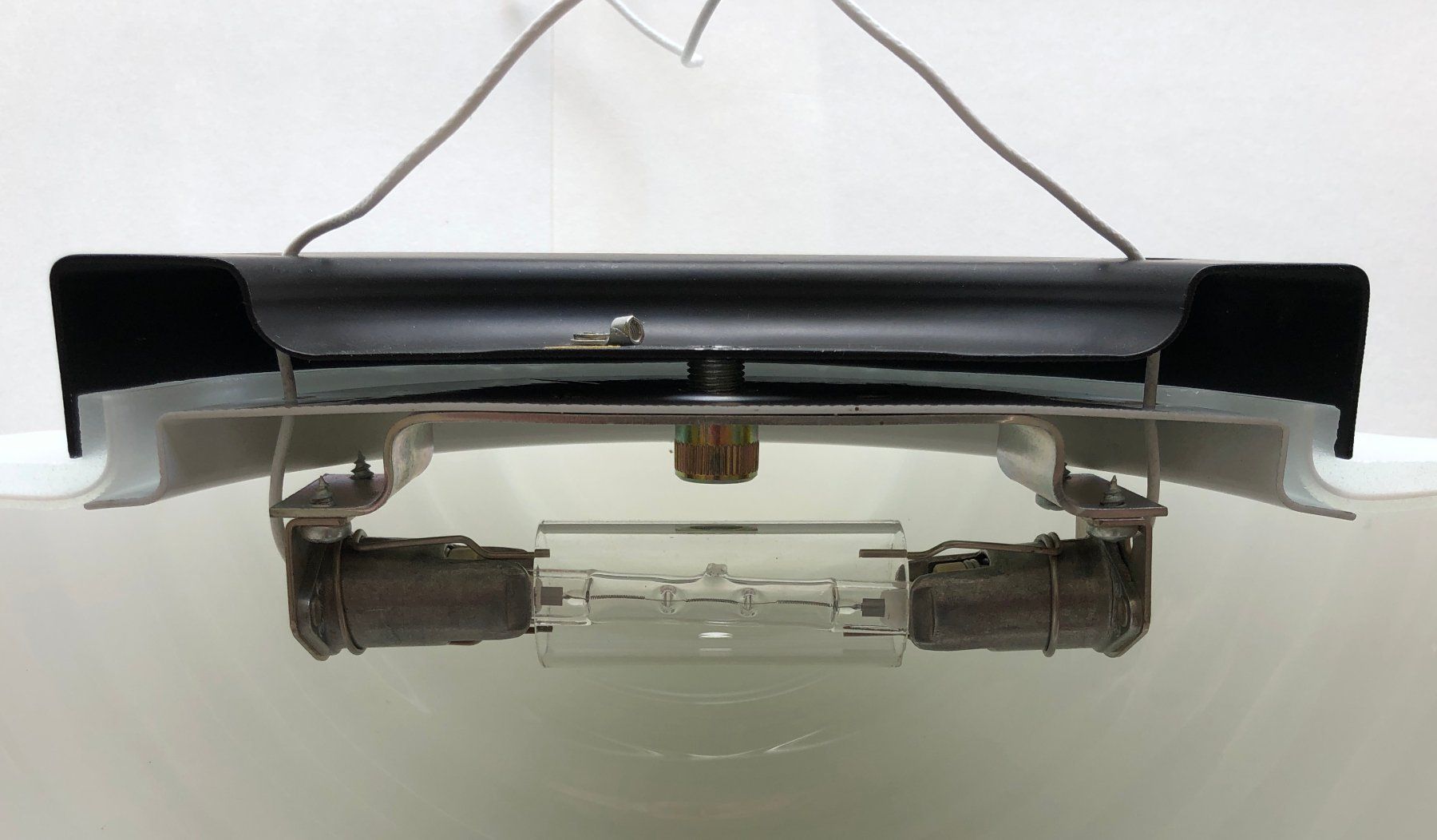 Lampade: Halbrunde Designer Wandlampe - Halogen - Glas - 315 mm breit – Nuovo (secondo la descrizione) da Appenzell venduto da Zimiuno 5