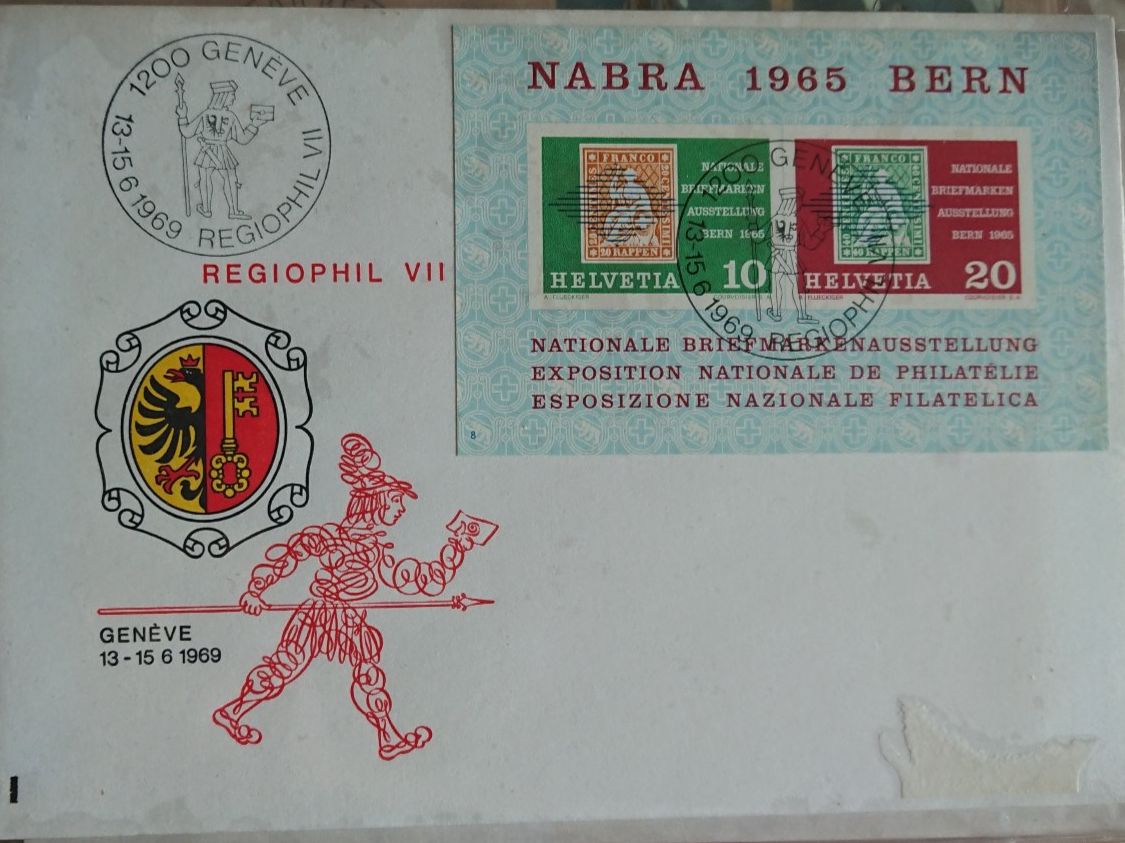 Tutti i francobolli: NABRA 1965 Bern – Nuovo e nell'imballaggio originale da Winterthur venduto da Buchs0