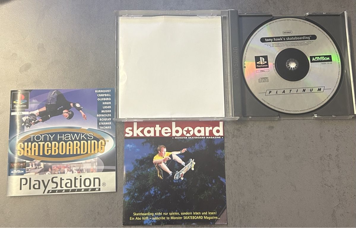 Giochi: Tony Hawk‘s Skateboarding PS1 Game – Usato da ulisbach venduto da efbtr 1