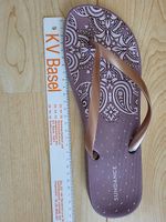 Sandalen Flip Flops Grösse 41 Lila neuwertig