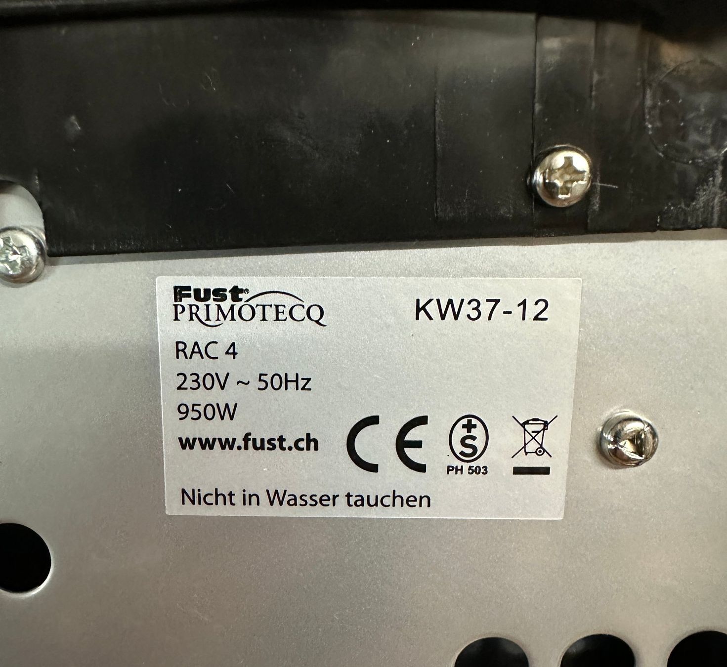 Elettrodomestici da cucina: Raclette-Grill von Fust – Nuovo (secondo la descrizione) da Nussbaumen AG venduto da olitech5415 2